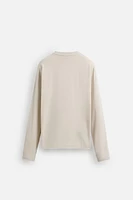 T-SHIRT WITH MESH TRIM