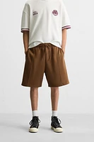 BERMUDA DE JOGGING COUTURES
