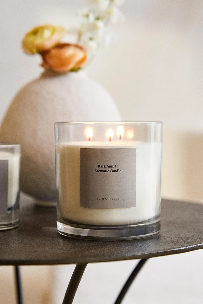 (620 G) BOUGIE PARFUMÉE DARK AMBER