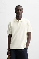 TEXTURED POLO