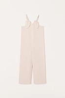 LIMITED EDITION STRIPED LONG JUMPSUIT