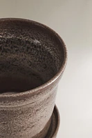 POT GRÈS SOUCOUPE JARDIN