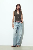 RUSTIC RIBBED T-SHIRT