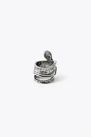SPARKLING SNAKE RING