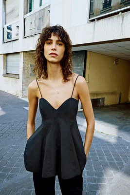 TOP PÉPLUM ZW COLLECTION