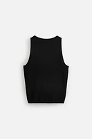 KNIT TANK TOP
