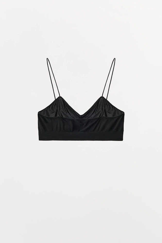 RUCHED DEMI BRA