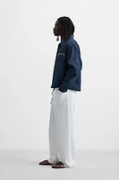 CONTRAST EMBROIDERY JACKET