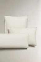 PILLOWCASE WITH BACKSTITCHING