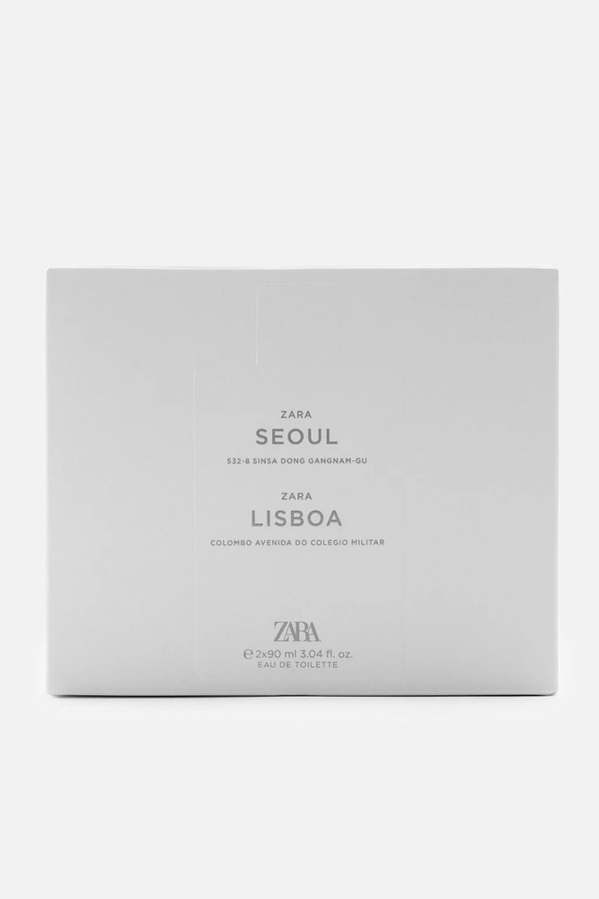 SEOUL + LISBOA EDT 2 X 90 ML (3.4 FL. OZ)