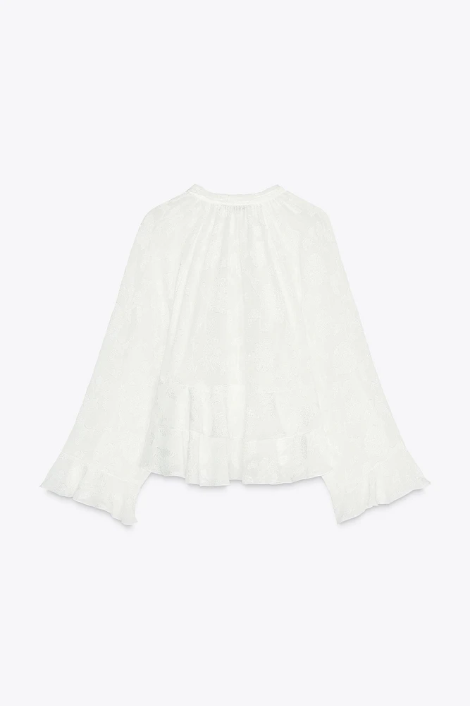 RUFFLED SHIRT