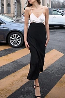 CUT OUT MIDI DRESS