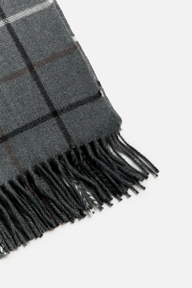 PLAID SCARF