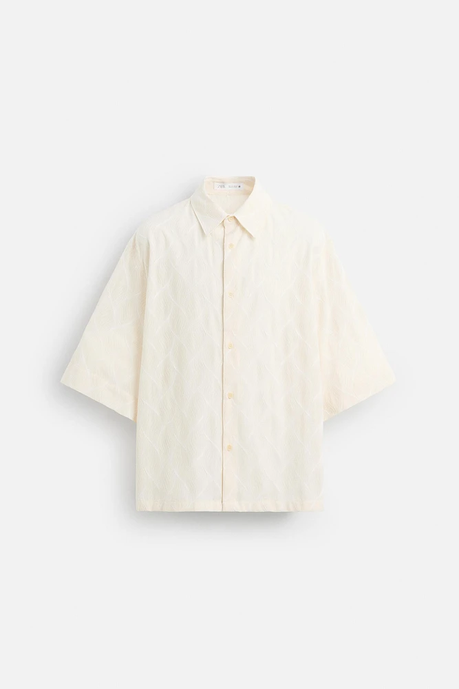 WAVY EMBROIDERED SHIRT