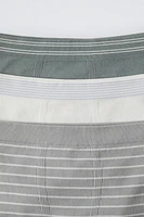 8-14 YEARS/ THREE-PACK OF SEAMLESS STRIPED BOXERS