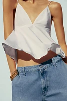 ADJUSTABLE TIE STRAP TOP