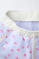 LACE FLORAL SHORTS