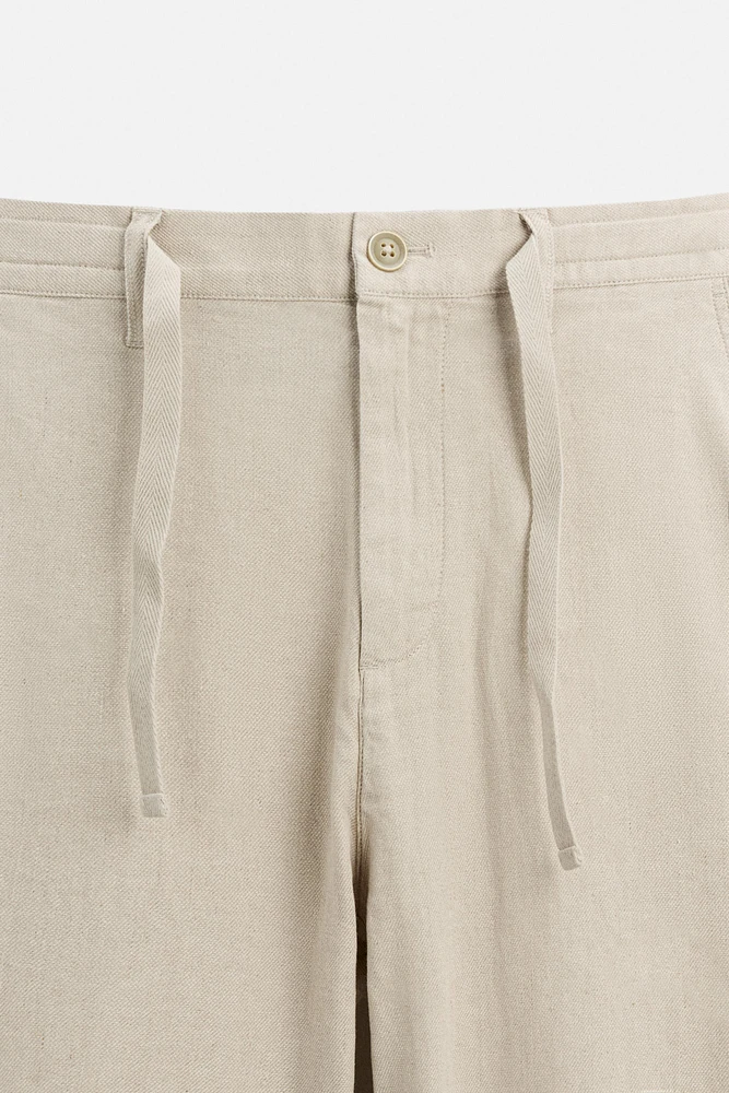 PANTALON AVEC LIN