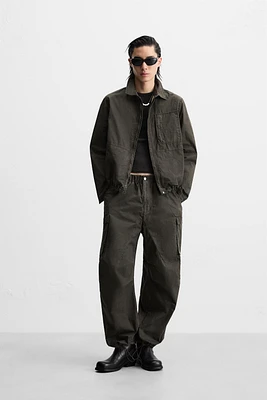 VESTE TECHNIQUE DÉLAVÉE