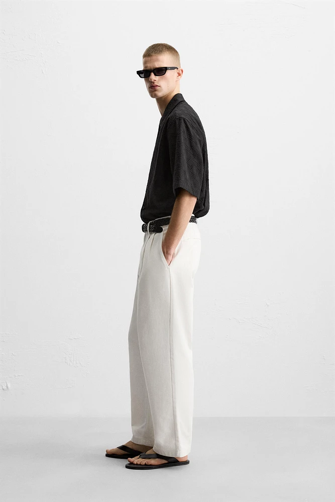 GEOMETRIC EMBROIDERED SHIRT
