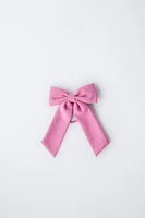 BOW BARRETTE HAIR TIE