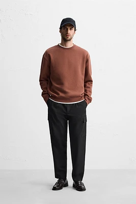 PLEATED CARGO PANTS