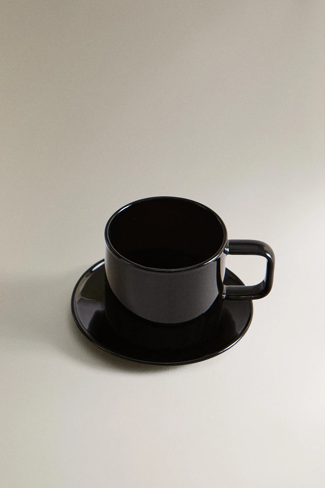 TASSE ET SOUCOUPE BOROSILICATE