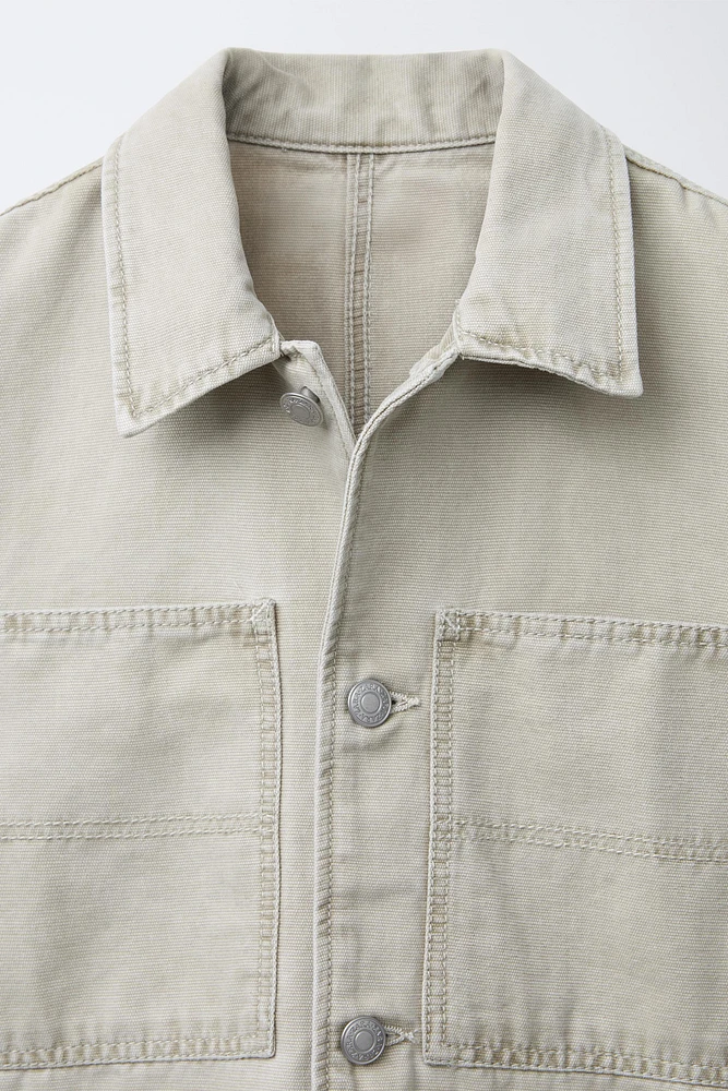 CANVAS OVERSHIRT