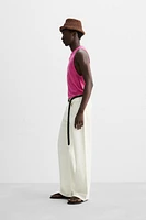 VISCOSE LINEN TANK TOP