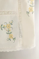 COTTON TOP WITH EMBROIDERY