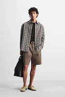 CHEMISE RELAXED FIT À CARREAUX