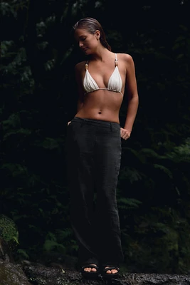 PANTALON DROIT FLUIDE