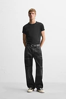 PRINTED RELAXED FIT JEANS
