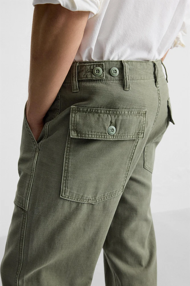 PANTALON DÉLAVÉ REGULAR FIT
