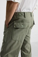 PANTALON DÉLAVÉ REGULAR FIT