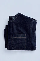 ZARA TIMELESS - CHEMISE EN JEAN AVEC SURPIQÛRES