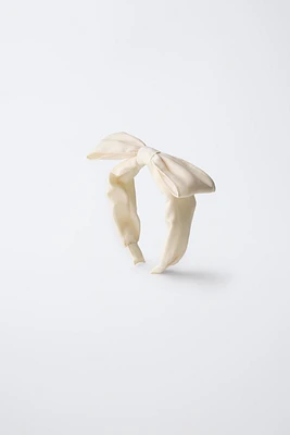 ORGANZA BOW HEADBAND