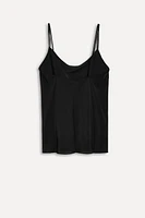 SILK LINGERIE TOP 50TH ANNIVERSARY