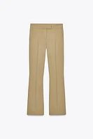 FLARED HIGH WAIST PANTS