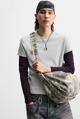 SAC EN TISSU EFFET USÉ