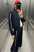 VESTE À BANDE LATÉRALE