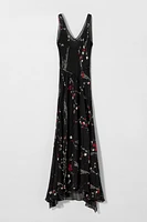 ROBE IMPRIMÉE EN SOIE KATE MOSS X ZARA