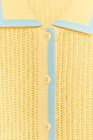 COLLAR POLO CARDIGAN