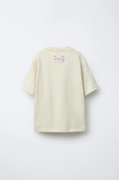 PLAIN T-SHIRT WITH LABEL