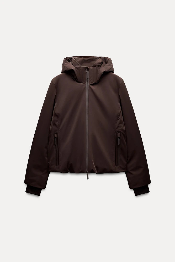WATER REPELLENT PUFFER COAT ZW COLLECTION