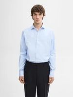 Slim fit 100% cotton shirt