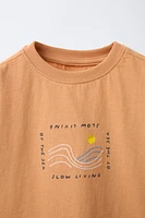 EMBROIDERED T-SHIRT