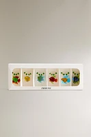 FISH MARKERS FOR GLASSES (SET OF 6)