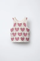 HAUT EN MAILLE CROCHET