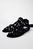 FLAT SANDALS KATE MOSS X ZARA